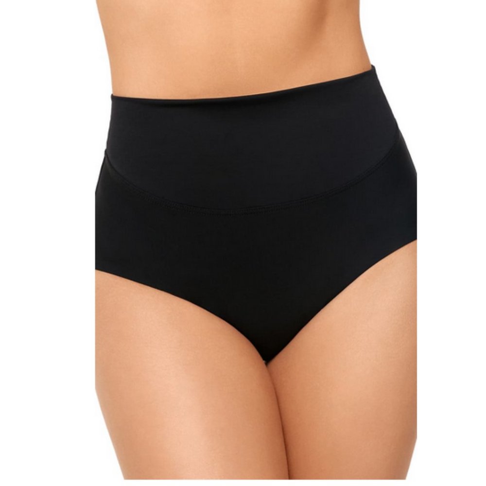 AMORESSA by Miraclesuit Martini Black Bikini Bottom